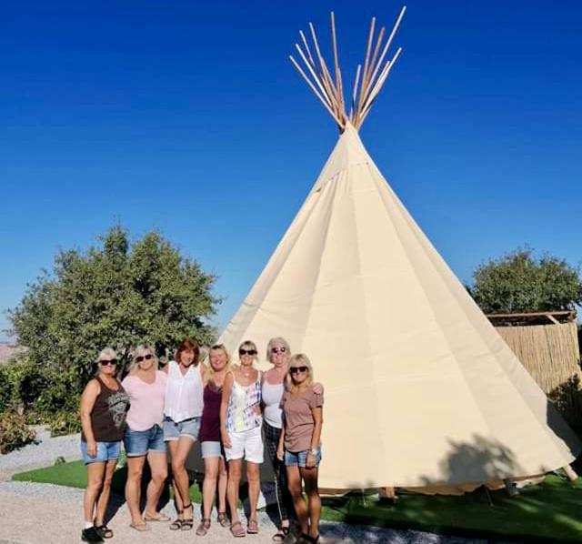 Casa Bella Teepees (Adults Only) Hotel Zujar ภายนอก รูปภาพ